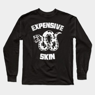 Expensive Skin Snake Tattoo Lover Long Sleeve T-Shirt